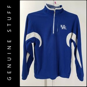 Genuine Stuff Men Pull Over Fleece Jacket Large